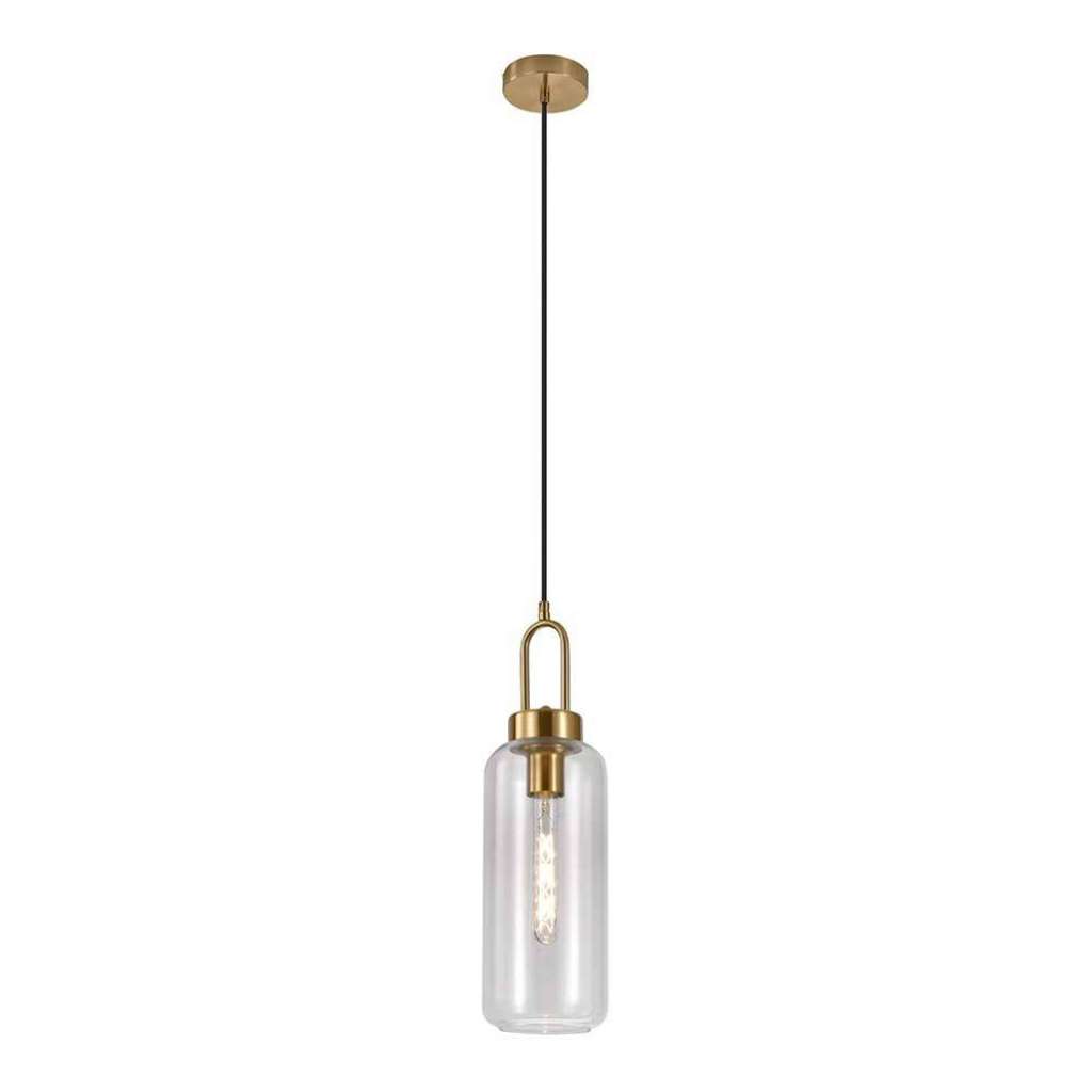 Deckenlampe in modernem Design Glas und Metall