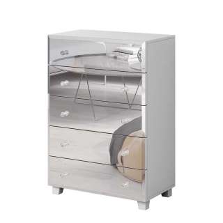 Spiegel Kommode mit fünf Schubladen 106 cm hoch 72 cm breit