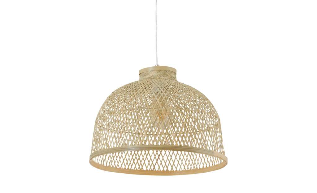 KHG Pendelleuchte, 1-flammig, Bambus ¦ holzfarben Ø: 40 Lampen & Leuchten > Innenleuchten > Pendelleuchten - Höffner