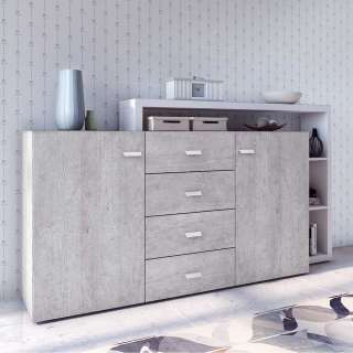 Sidebord mit vier Schubladen und zwei Türen modernem Design