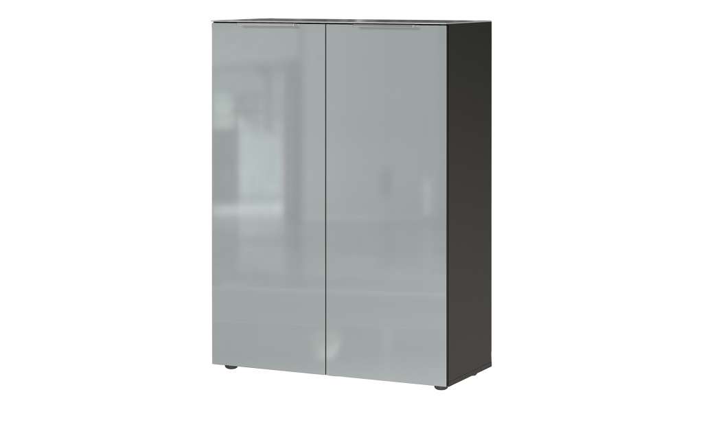 uno Schuhschrank   Gani ¦ grau Garderoben & Kleiderstangen > Schuhschränke - Höffner