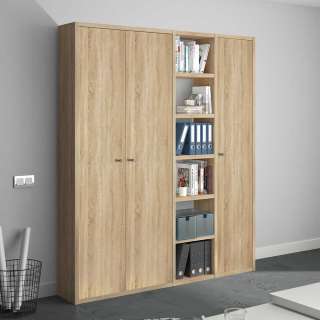 Aktenschrank mit Türen Made in Germany 185 cm breit - 222 cm hoch