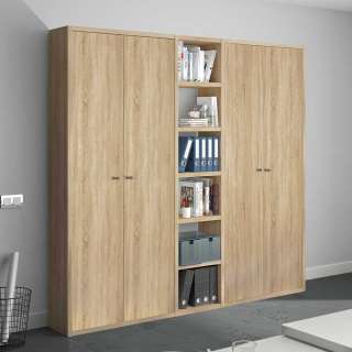 Regalkombination Büro Made in Germany 231 cm breit - 222 cm hoch