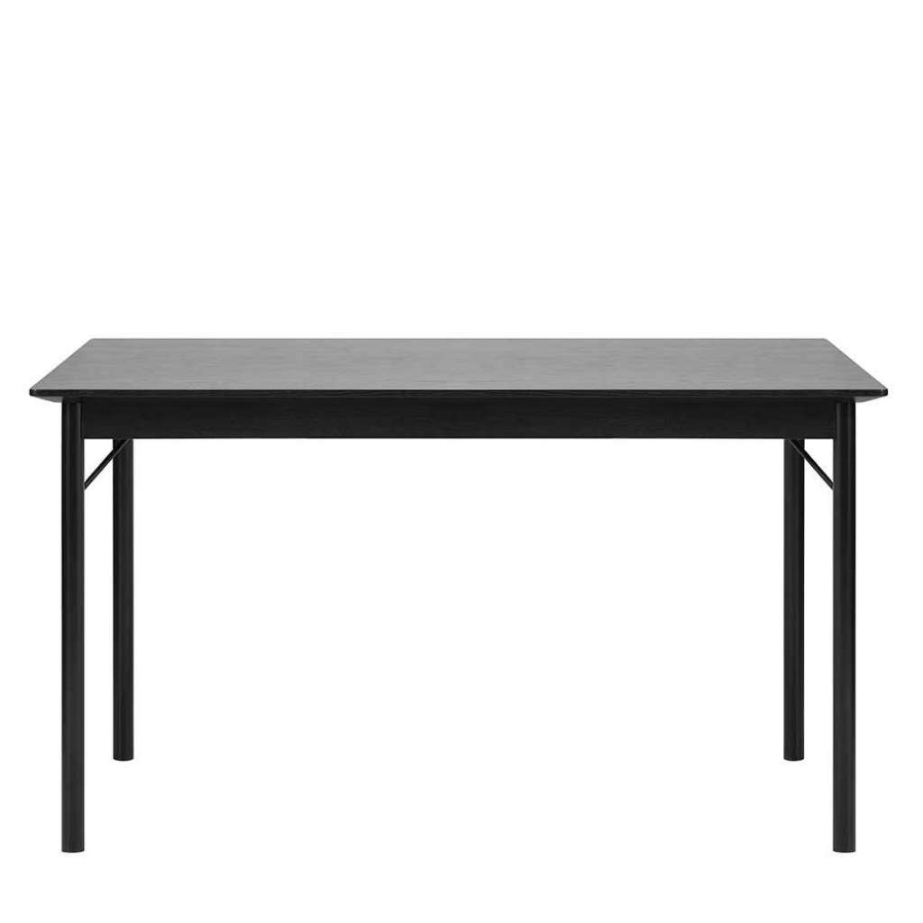 Schwarzer Küchentisch 140x90 cm modernem Design