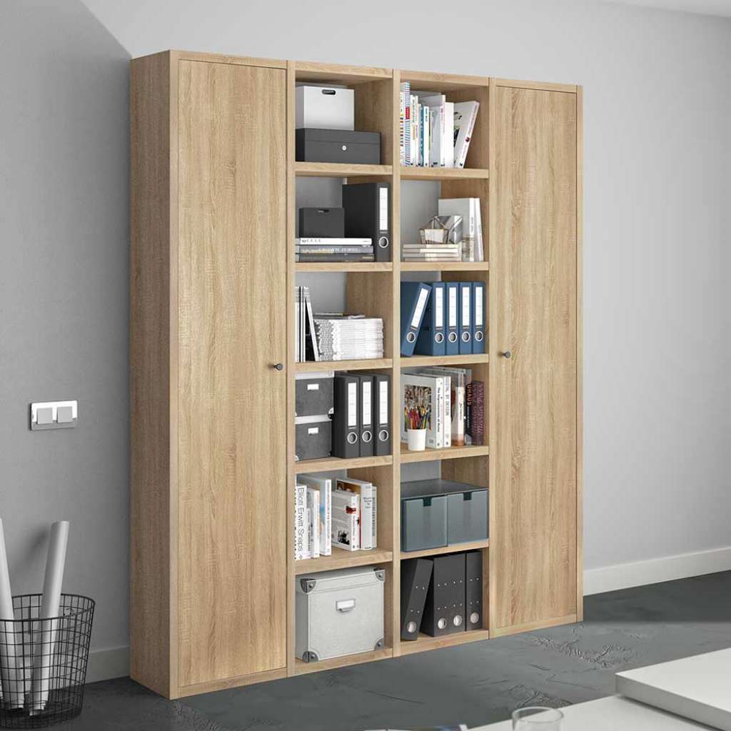 Aktenschrank Made in Germany Türen und Fächer in Ordnerhöhe