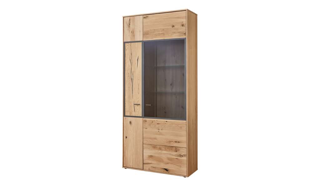 Woodford Vitrine  Menta ¦ holzfarben Kommoden & Sideboards > Vitrinen - Höffner