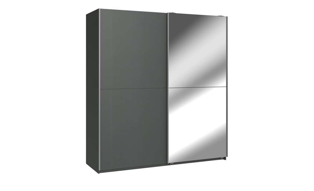 Schwebetürenschrank  Quilty ¦ grau Schränke > Kleiderschränke > Schwebetürenschränke - Höffner