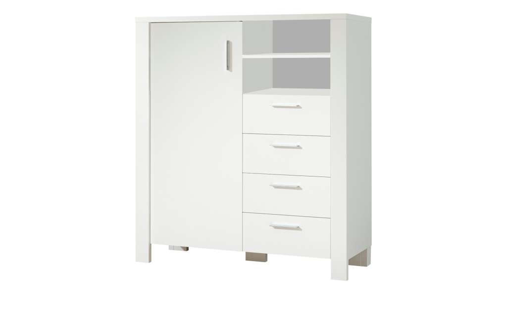 Highboard  Dallas ¦ weiß Kommoden & Sideboards > Kommoden - Höffner