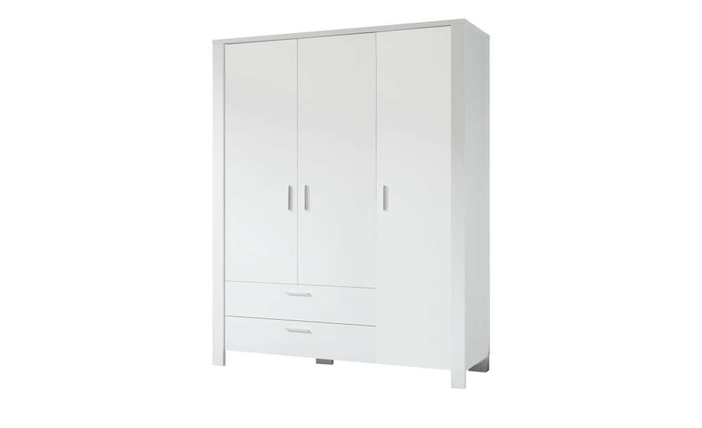 Kleiderschrank  Dallas ¦ weiß Schränke > Schranksysteme - Höffner
