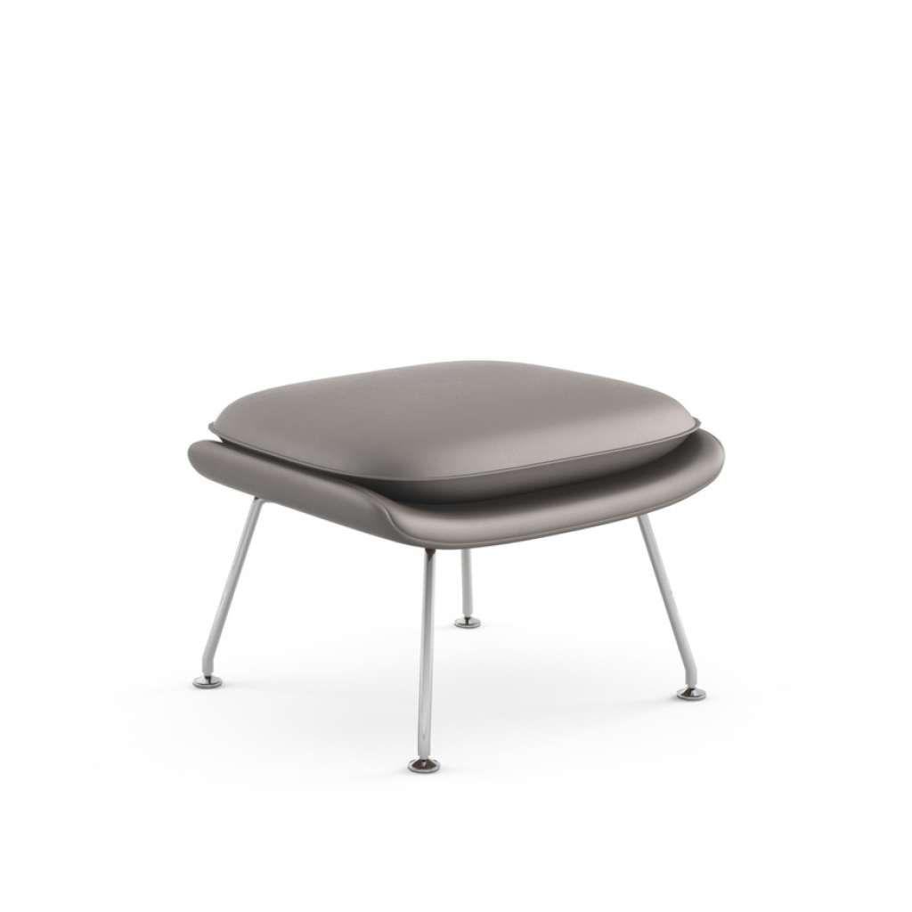 Knoll International - Saarinen Womb Ottoman - Relax Daunen - Volo grau - indoor
