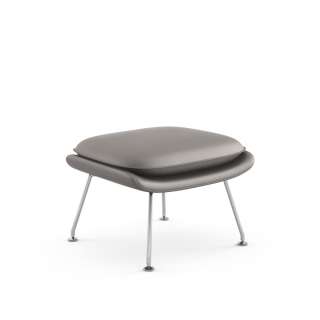 Knoll International - Saarinen Womb Ottoman - Relax Daunen - Volo grau - indoor
