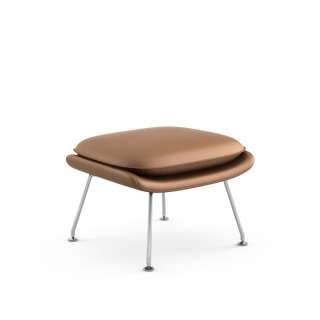 Knoll International - Saarinen Womb Ottoman - Relax Daunen - Volo braun - indoor