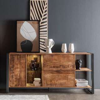 Esszimmerkommode im Industry und Loft Stil Bügelgestell