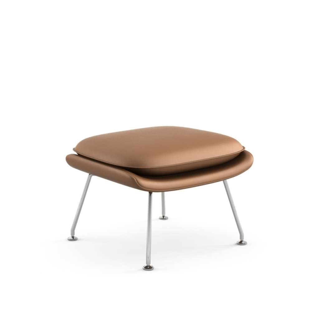 Knoll International - Saarinen Womb Ottoman - Relax Polyester - Volo braun - indoor