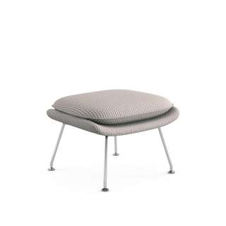Knoll International - Saarinen Womb Ottoman - Relax Polyester - Cato sandgrau - indoor