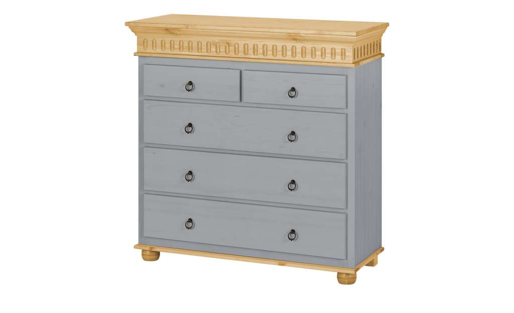 Kommode  Bornholm ¦ grau Kommoden & Sideboards > Kommoden - Höffner