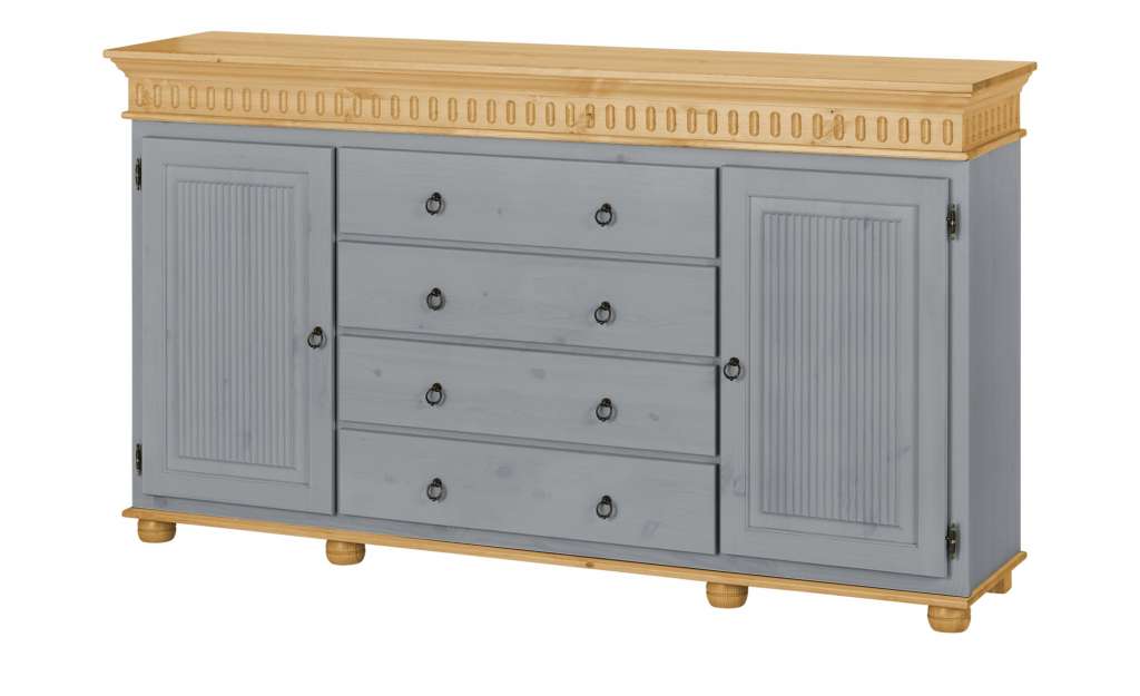 Kommode  Bornholm ¦ grau Kommoden & Sideboards > Kommoden - Höffner