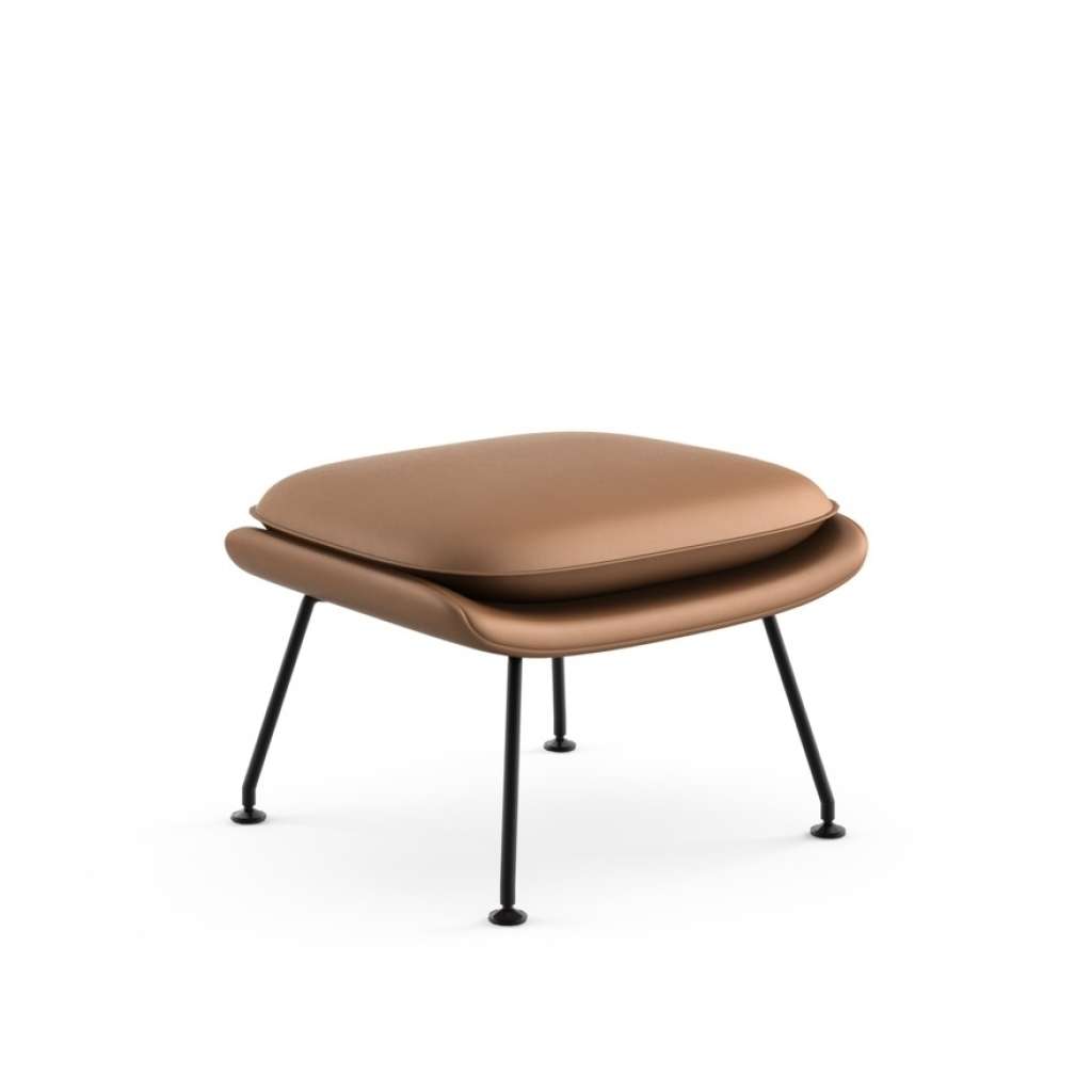 Knoll International - Saarinen Womb Ottoman - Relax Daunen - Volo braun - indoor
