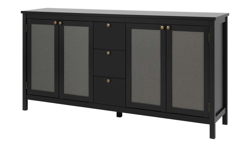 Sideboard  Corbara ¦ schwarz Kommoden & Sideboards > Kommoden - Höffner