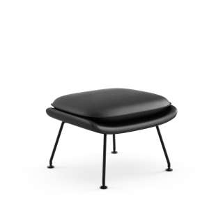 Knoll International - Saarinen Womb Ottoman - Relax Daunen - Volo schwarz - indoor