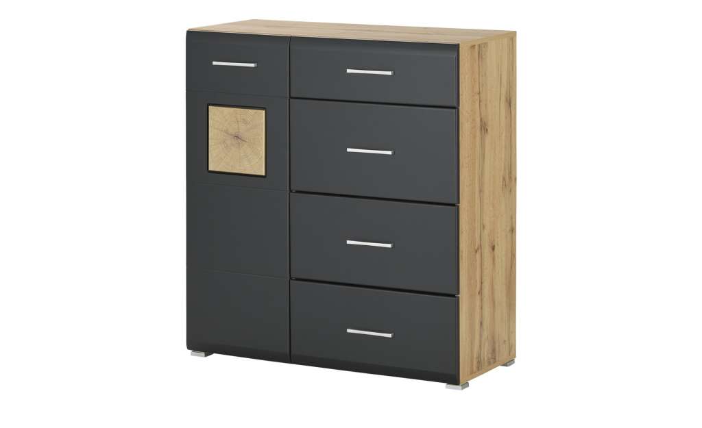 Kommode   Cortina ¦ schwarz Kommoden & Sideboards > Kommoden - Höffner