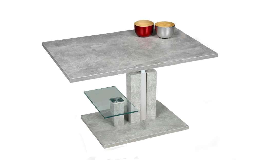 Couchtisch  Cortina ¦ grau Tische > Couchtische > Couchtische höhenverstellbar - Höffner