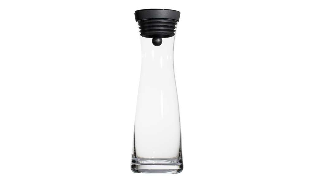 WMF Wasserkaraffe  Basic ¦ transparent/klar ¦ Edelstahl, Kunststoff, Silikon, Glas Gläser & Karaffen > Karaffen, Krüge - Höffner