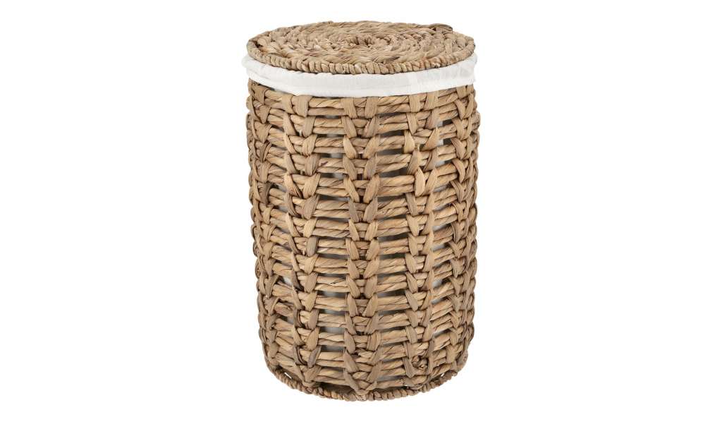 Wäschekorb ¦ braun ¦ Wasserhyazinthe Ø: 42 Aufbewahrung > Wäscheaufbewahrung - Höffner