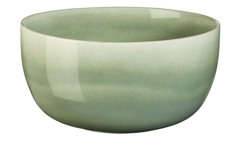 ASA SELECTION Salatschale ¦ grün ¦ Steinzeug Ø: 22 Geschirr > Schalen - Höffner