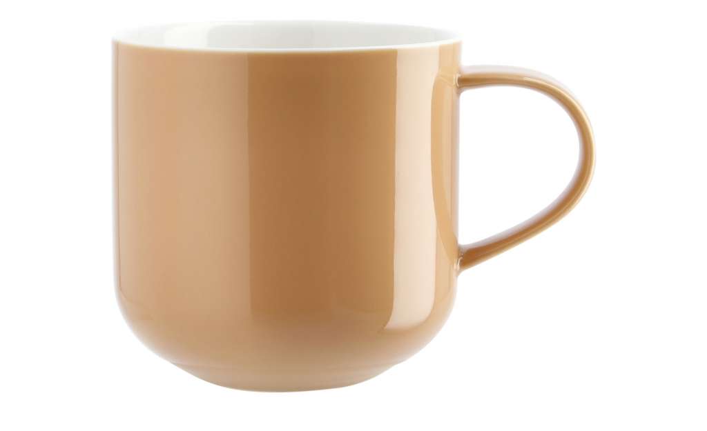 Henkelbecher  Coppa Mug ¦ orange ¦ Porzellan Ø: 9.2 Geschirr > Tassen - Höffner