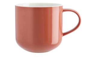 Henkelbecher  Coppa Mug ¦ rot ¦ Porzellan Ø: 9.2 Geschirr > Tassen - Höffner