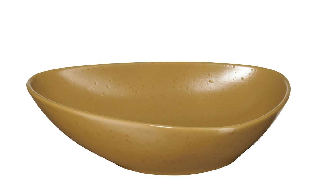 Salatteller  Cuba Ocra ¦ gelb ¦ Steinzeug Ø: 21.5 Geschirr > Teller - Höffner