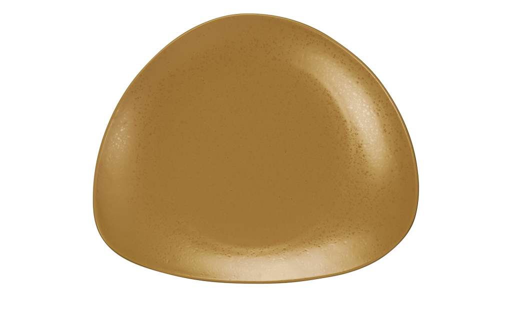 Gourmetteller  Cuba Ocra ¦ gelb ¦ Steinzeug Ø: 34 Geschirr > Teller - Höffner