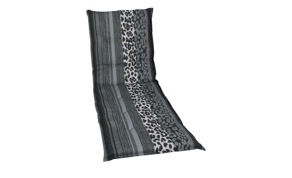 GO-DE Gartenmöbel-Auflage  Leopard ¦ grau Garten > Auflagen & Kissen > Gartenliegen-Auflagen - Höffner