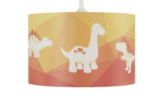 Pendelleuchte, 1-flammig, Motiv `Baby Dino` ¦ orange Ø: 40 Lampen & Leuchten > Innenleuchten > Kinderlampen - Höffner