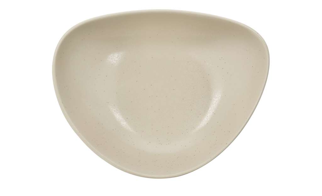 Salatteller  Cuba Panna ¦ beige ¦ Steinzeug Ø: 21.5 Geschirr > Teller - Höffner