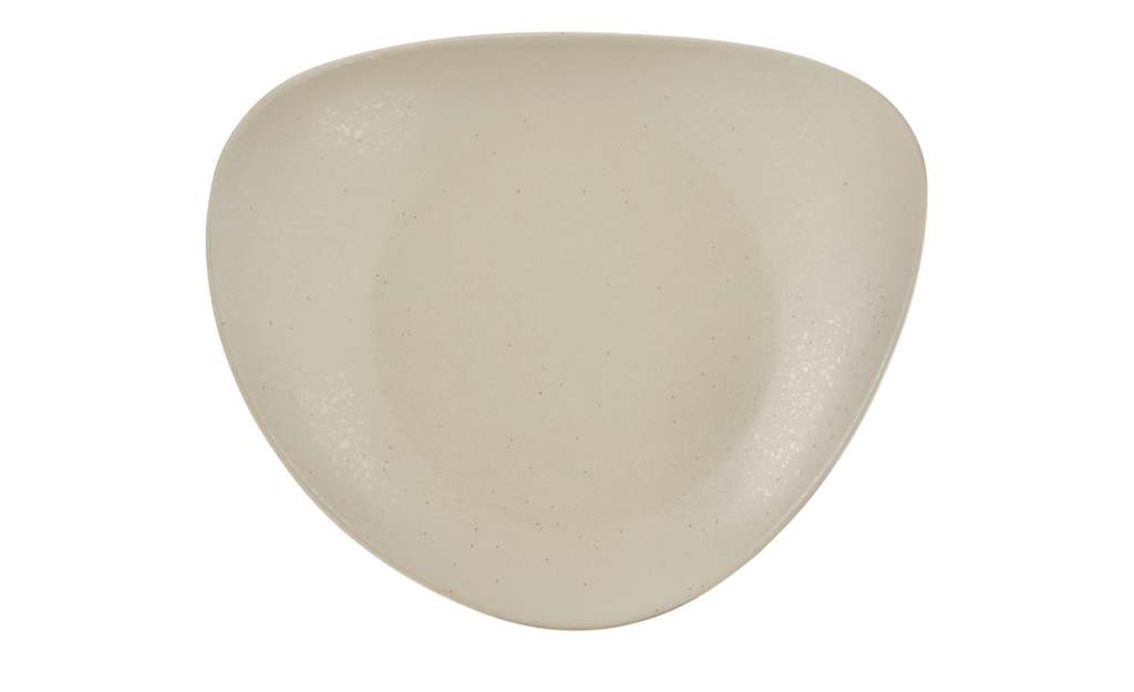 Essteller  Cuba Panna ¦ beige ¦ Steinzeug Ø: 27.5 Geschirr > Teller - Höffner