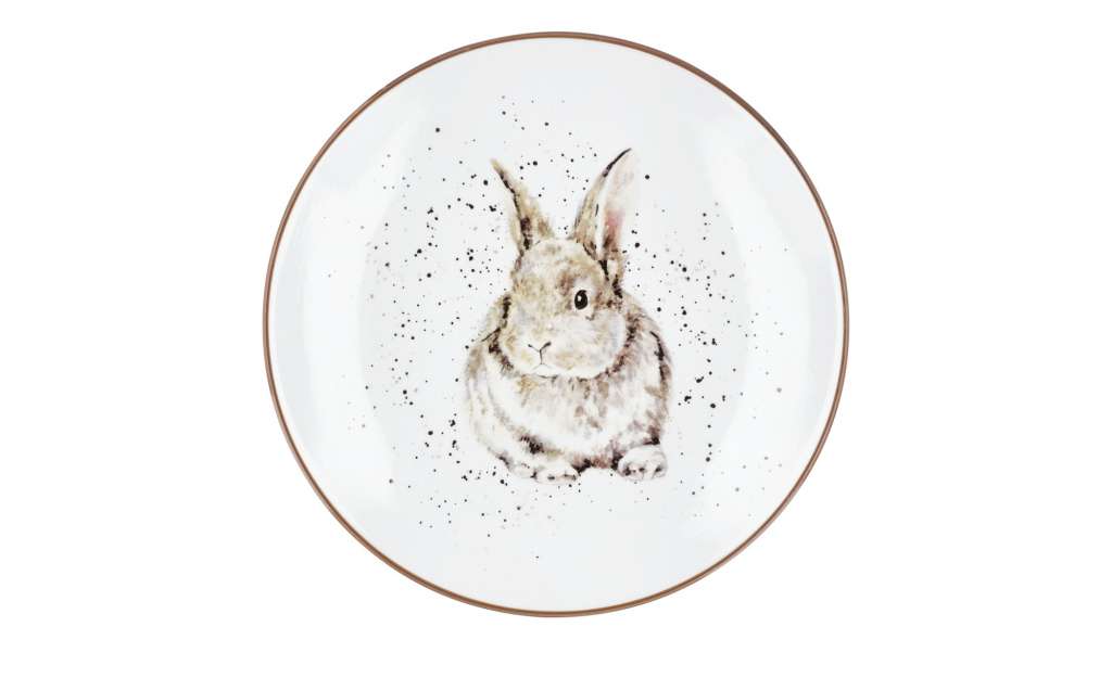 Teller  Hase ¦ beige ¦ Porzellan Ø: 22 Geschirr > Teller - Höffner