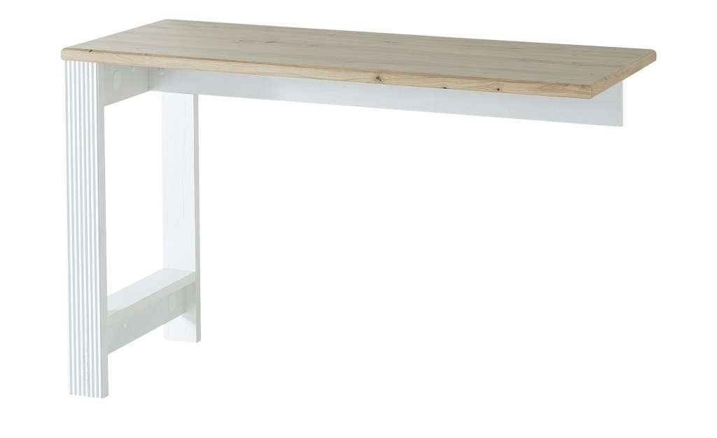 Anbautisch   Varese ¦ weiß Tische > Schreibtische - Höffner