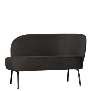 Zweisitzer Sofa rechts mit Vierfußgestell aus Metall 110 cm breit