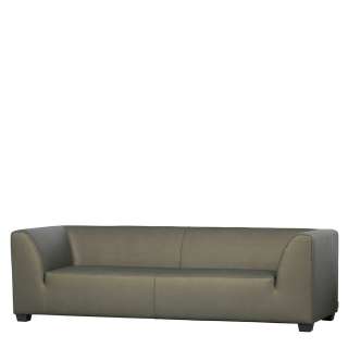 In- und Outdoor Lounge Sofa in Dunkelgrün 230 cm breit