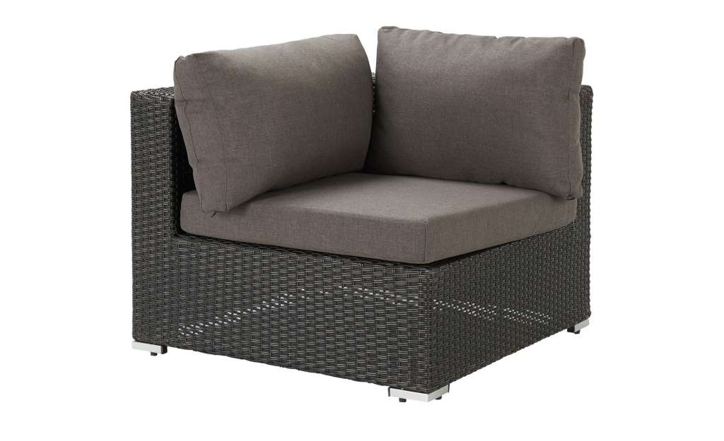 Eckelement  Casablanca ¦ grau Garten > Gartenmöbel nach Materialien > Polyrattan-Gartenmöbel - Höffner