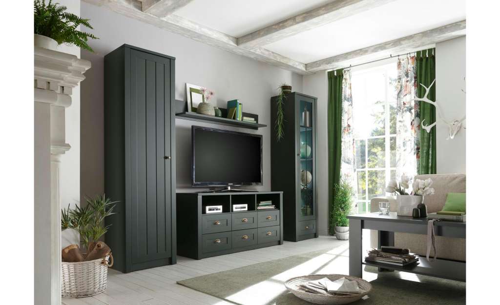 Wohnwand ¦ grün Wohnwände - Höffner