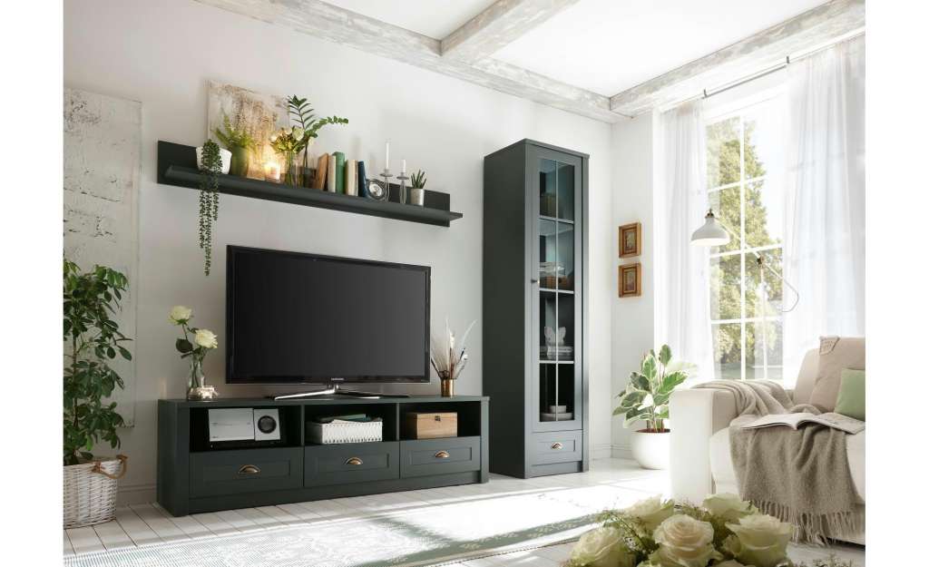 Wohnwand ¦ grün Wohnwände - Höffner