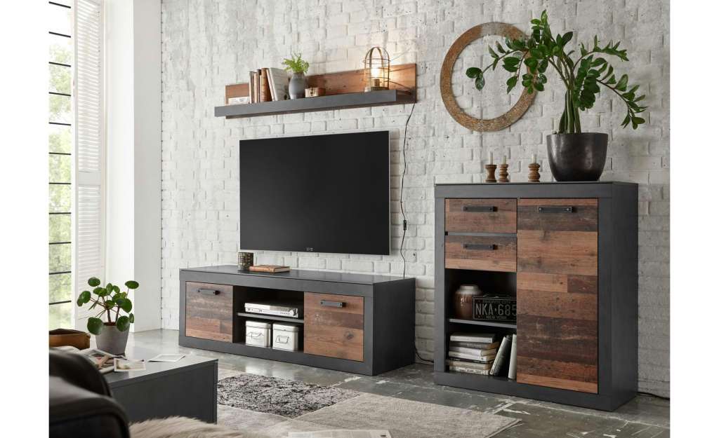 Wohnwand ¦ braun Wohnwände - Höffner