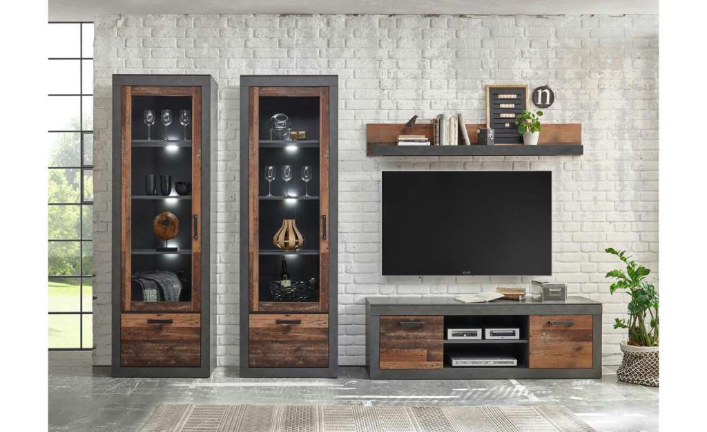 Wohnwand ¦ braun Wohnwände - Höffner