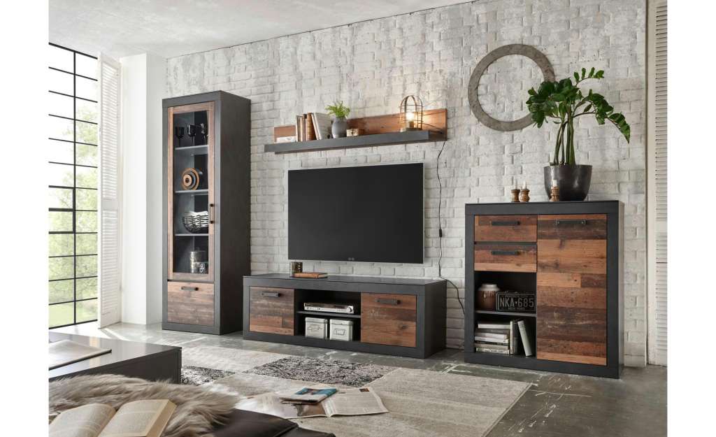 Wohnwand ¦ braun Wohnwände - Höffner