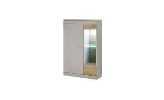 Vitrine ¦ grau Kommoden & Sideboards > Vitrinen - Höffner
