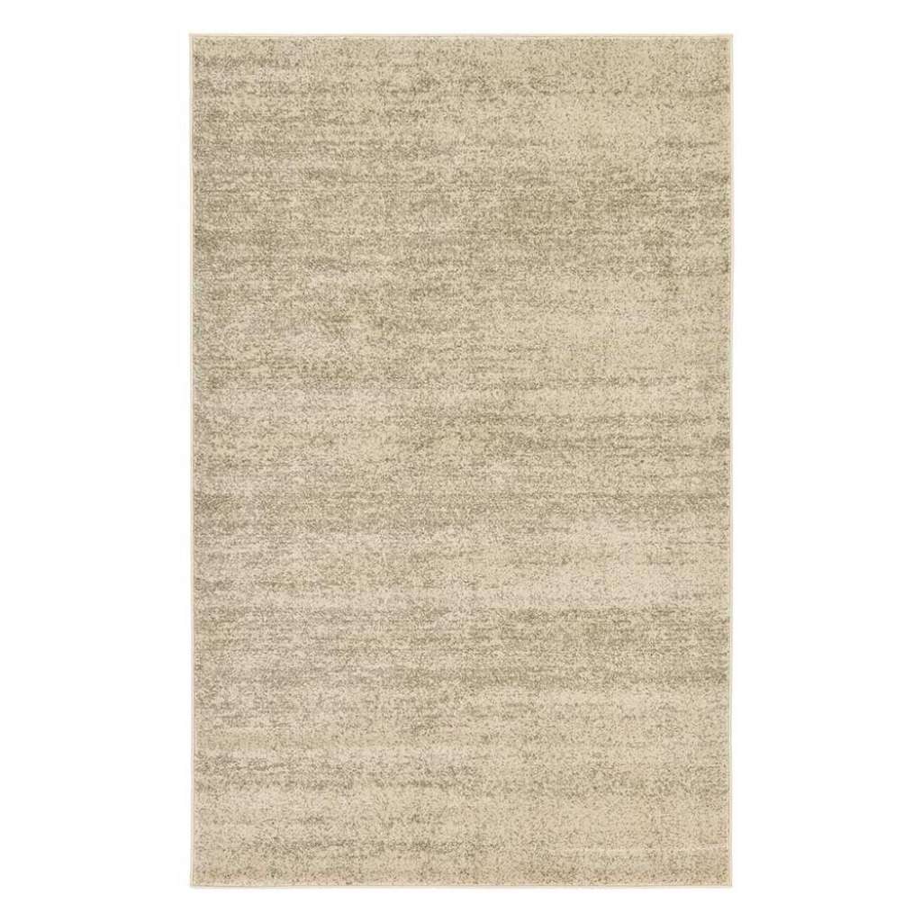 Melierter Wohnzimmerteppich rechteckig Beige-Braun
