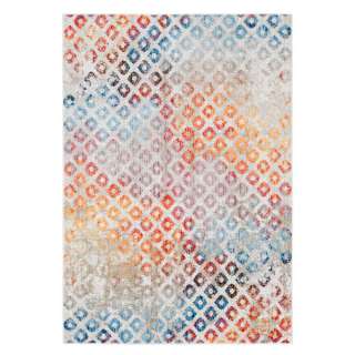 Kurzflor Teppich bunt pastell aus Kurzflor 100x160 und 160x235